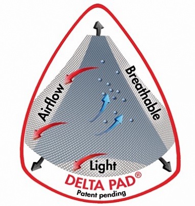 Топ женский Anita Active Air control DeltaPad Антрацит - Фото 3 большая