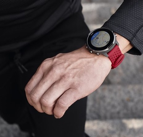 Ремешок Suunto Athletic 1 24мм Red Grey - Фото 2 большая