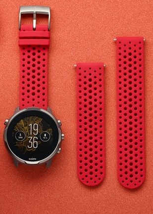 Ремешок Suunto Athletic 1 24мм Red Grey - Фото 3 большая