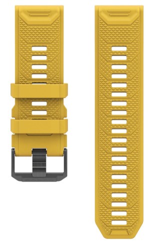 Силиконовый ремешок Coros Wvtx2-Wb Yellow - Фото 1 большая