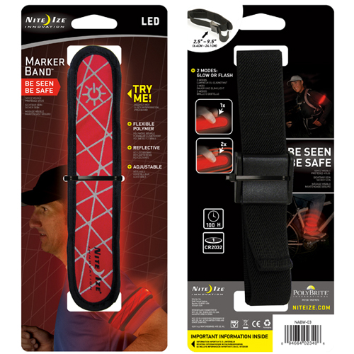 Светодиодный маркер Nite Ize Marker Band Wave - Фото 1 большая