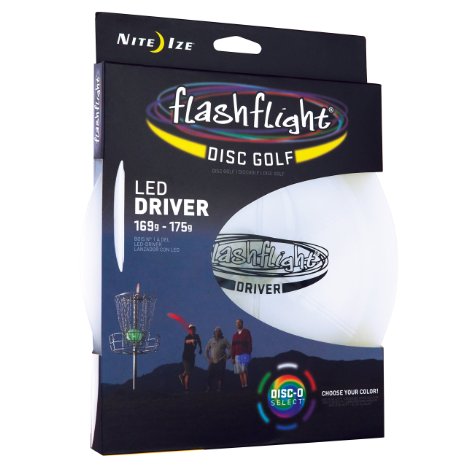 Летающий диск Nite Ize FlashFlight Golf Disc-Driver - Фото 1 большая