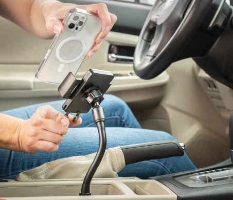 Держатель Nite Ize Squeeze Universal Cup Holder Mount - Фото 2 большая