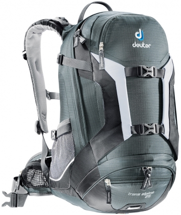 Рюкзак Deuter Bike Trans Alpine 25 granite-black - Фото 1 большая