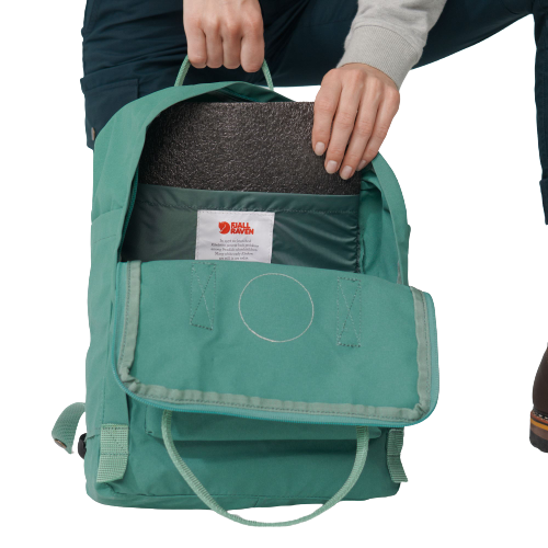 Рюкзак Fjallraven Kanken Forest Green - Фото 11 большая