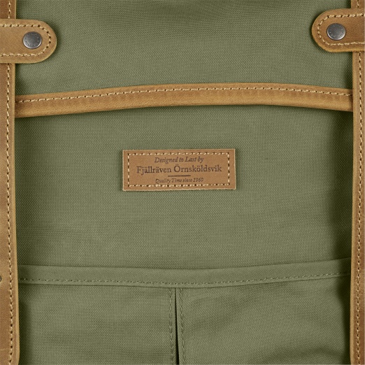 Рюкзак Fjallraven Rucksack No.21 Medium Dark Olive - Фото 3 большая