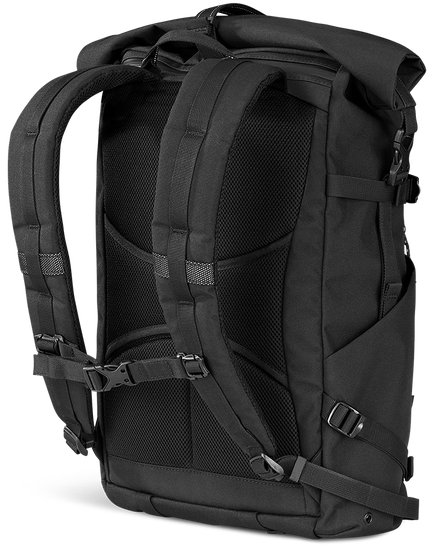 Рюкзак Ogio Alpha Core Convoy 525R Rolltop Black - Фото 4 большая