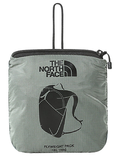 Рюкзак The North Face Flyweight Pack Laurel Wreath Green/TNF Black - Фото 5 большая