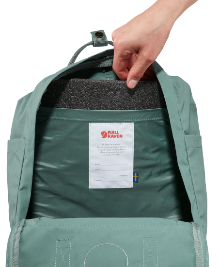 Рюкзак Fjallraven Kanken Super Grey-Chess Pattern - Фото 14 большая