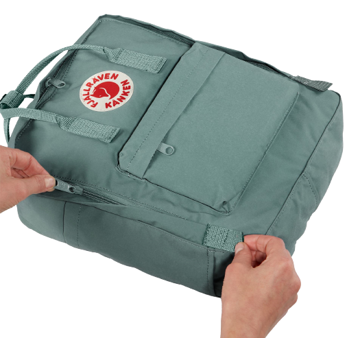 Рюкзак Fjallraven Kanken Super Grey-Chess Pattern - Фото 15 большая