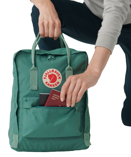 Рюкзак Fjallraven Kanken Foliage Green - Фото 9 большая