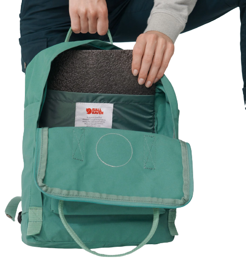 Рюкзак Fjallraven Kanken Foliage Green - Фото 11 большая