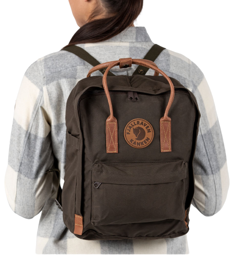 Рюкзак Fjallraven Kanken No. 2 Foliage Green - Фото 2 большая