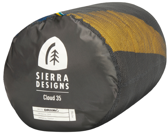 Спальник Sierra Designs Cloud 35/800 Dridown Regular - Фото 8 большая