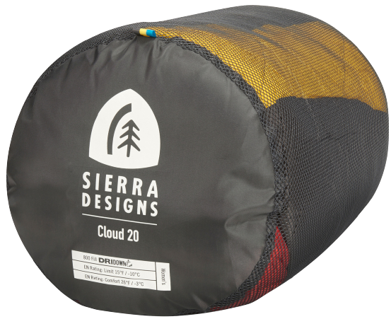 Спальник Sierra Designs Cloud 20/800 Dridown Regular - Фото 9 большая