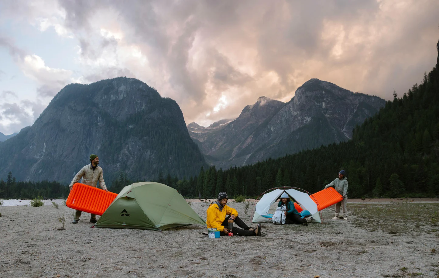 Палатка MSR Elixir 3 Green - Фото 13 малая