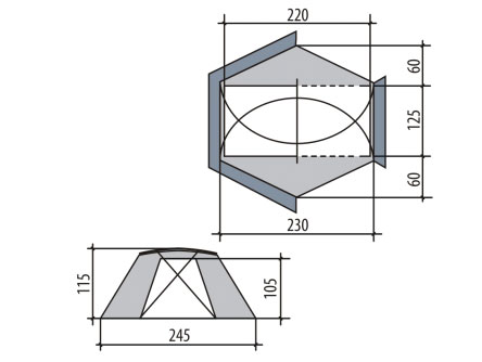 Палатка Bask Shark Fin Flap 2 Orange - Фото 22 большая