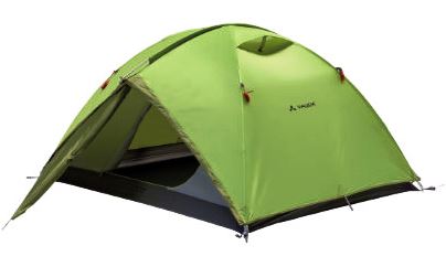 Палатка Vaude Campo 3P Chute Green - Фото 1 большая