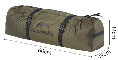 Палатка Naturehike Ranch Fire Pyramid Army Green - Фото 7 большая