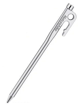 Колышек для палатки Naturehike Stainless Steel Tent Peg Silver - Фото 1 большая