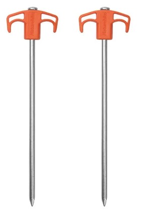 Колышки Naturehike Camping Iron 2шт Orange - Фото 1 большая