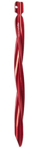 Колышки Naturehike Spiral aluminium S (8 шт) Red - Фото 2 большая