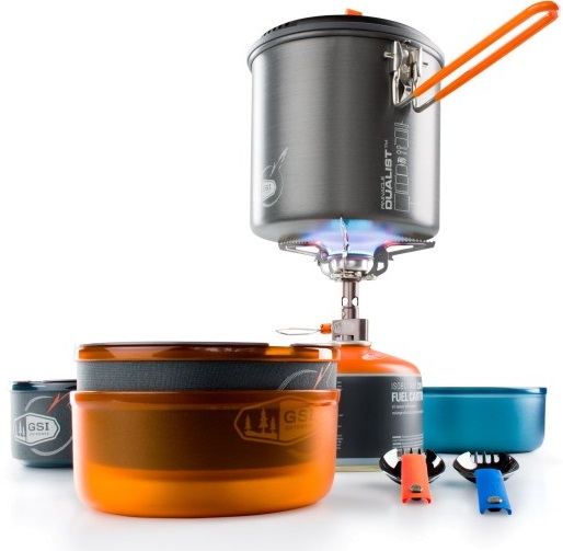 Комплект горелка с кастрюлей GSI Pinnacle Dualist Complete - Фото 1 большая