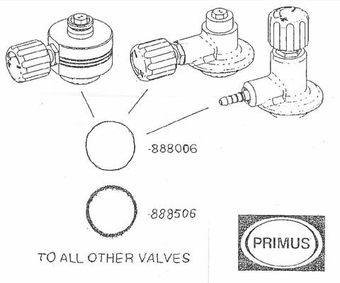 Уплотнительное кольцо Primus O-ring (all valves) - Фото 2 большая