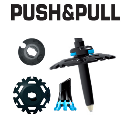 Треккинговые палки TSL Tour A3 Light Push&Pull Blue - Фото 5 большая