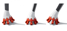 Треккинговые палки TSL Connect A3 Cross WT Twist Red - Фото 3 большая