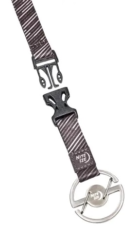 Брелок Nite Ize Medallion Key Lanyard Cтальной - Фото 1 большая