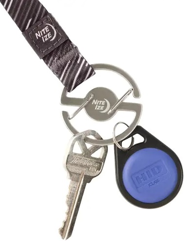 Брелок Nite Ize Medallion Key Lanyard Cтальной - Фото 2 большая