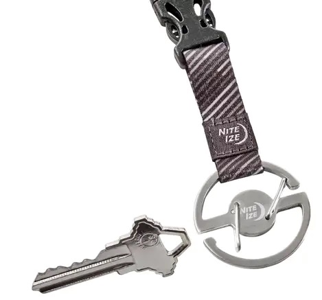 Брелок Nite Ize Medallion Key Lanyard Cтальной - Фото 3 большая