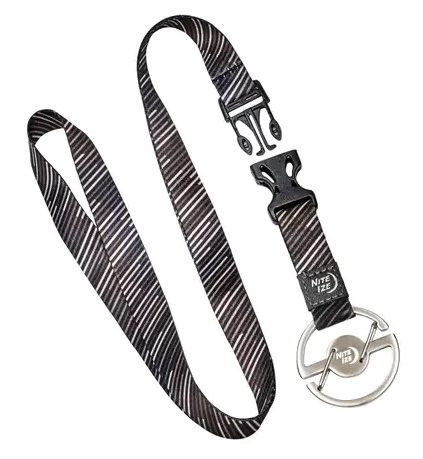 Брелок Nite Ize Medallion Key Lanyard Cтальной - Фото 4 большая