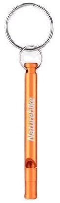 Брелок-свисток Naturehike Emergency Whistle Long Orange - Фото 2 большая