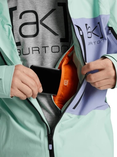 Куртка мужская Burton [Ak] Gore-Tex Cyclic Fdjade/Foxglv - Фото 7 большая