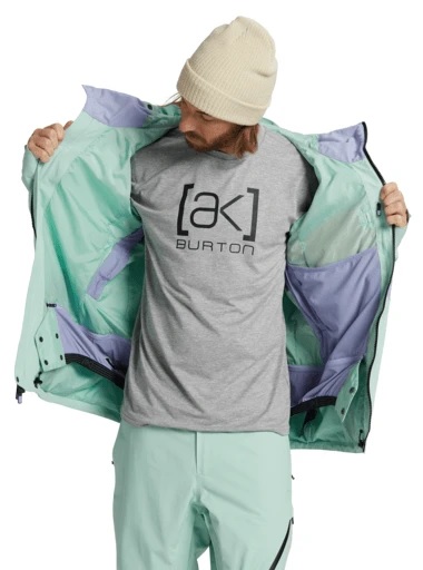 Куртка мужская Burton [Ak] Gore-Tex Cyclic Fdjade/Foxglv - Фото 9 большая