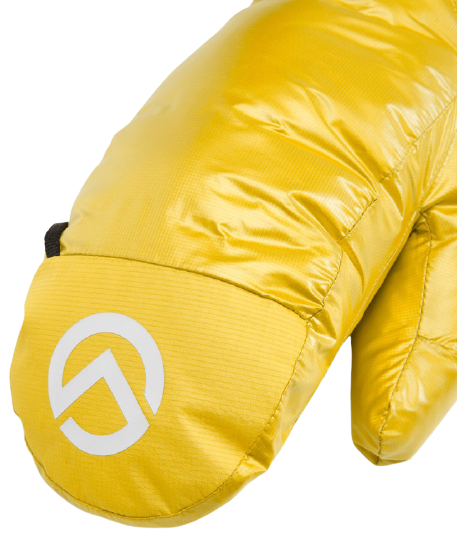 Варежки The North Face Amk L4 Insulated Down Canary Yellow - Фото 2 большая