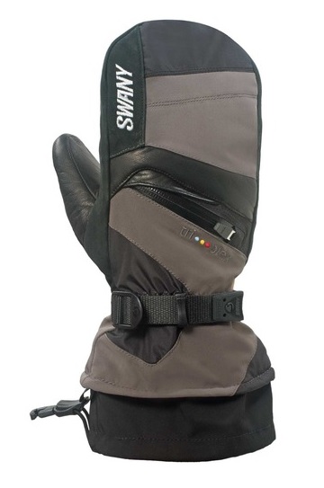 Варежки мужские Swany X-Change DG/BK - Фото 1 большая