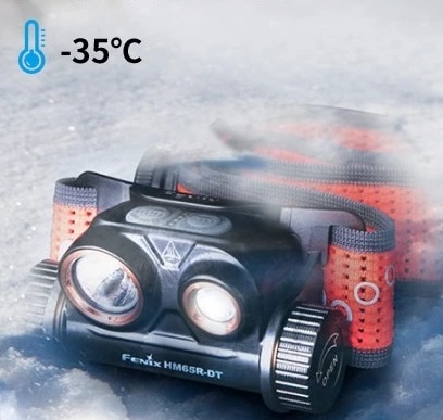 Фонарь Fenix HM65R-DT Black - Фото 6 большая