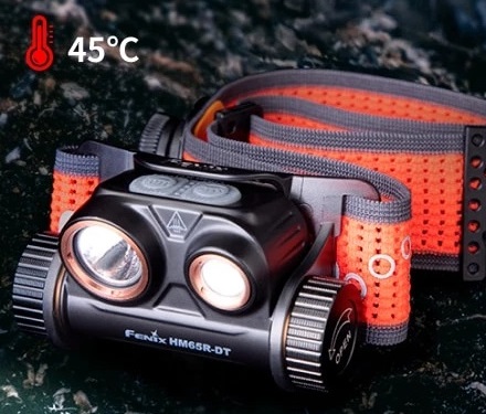 Фонарь Fenix HM65R-DT Black - Фото 7 большая