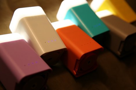 Фонарь+Зарядное устройство Ergate Cube Quick Power Bank Light Yellow - Фото 2 большая