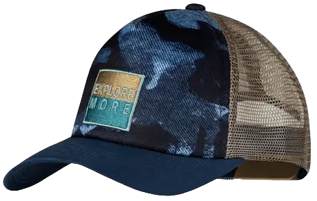 Кепка детская Buff Trucker Snigs Night Blue - Фото 1 большая