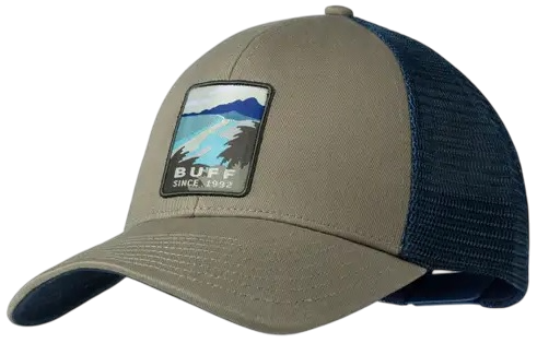 Кепка Buff Explore Trucker Soor Tundra Khaki - Фото 1 большая