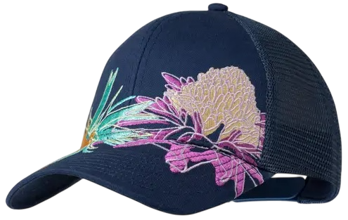 Кепка Buff Explore Trucker Satry Indigo - Фото 1 большая