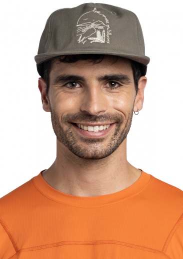 Кепка Buff Trucker Lander Khaki - Фото 2 большая