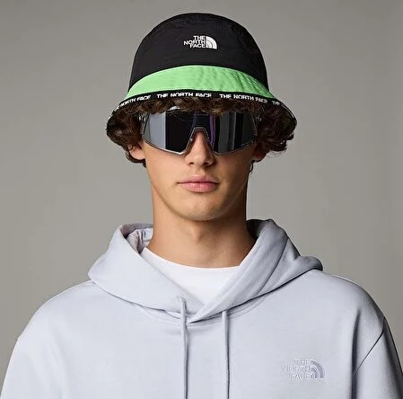 Панама The North Face Cypress Bucket Meta Lime - Фото 4 большая