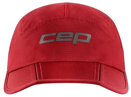 Кепка CEP Running CB913U Бордовый - Фото 2 большая
