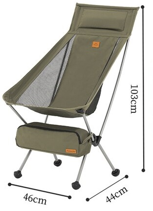 Стул Naturehike YL10 Large Moon Forest Green - Фото 2 большая