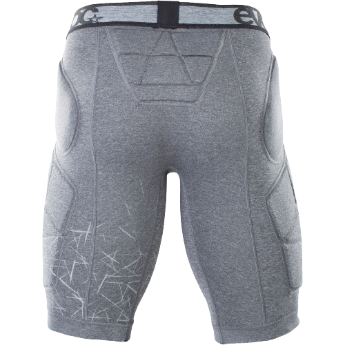 Защитные шорты Evoc Crash Carbon Grey - Фото 4 большая